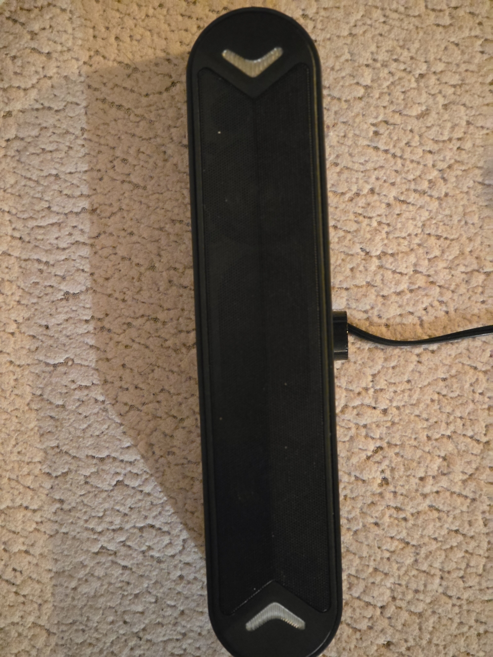 Black Slim Computer Soundbar Speaker